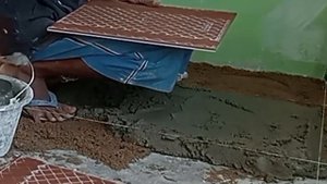 Cara pasang keramik 40 x 40 Part 1 @dwi mobile 775