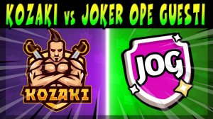 ГРАНД ФИНАЛ MATCHERINO CUP - BUZKO MEBIUS NOB (KOZAKI) vs JOKER OPE GUESTI  #brawlstars