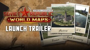 Новое DLC для Workers & Resources: Soviet Republic предлагает карты реальных мест