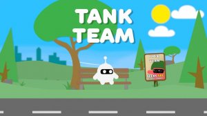 Мы управляем танками с Саней, НО у него вылетает... Играем в Tank Team!