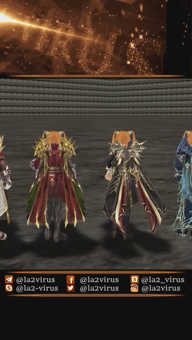 New Cloaks Set 07 for the c4-Interlude server ◄√i®uS► #la2 #gaming #mmorpg #games #classic