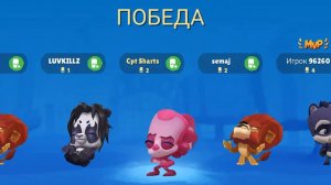 Zooba 2 - играем командой 5 на 5. Интересные игры на телефон.