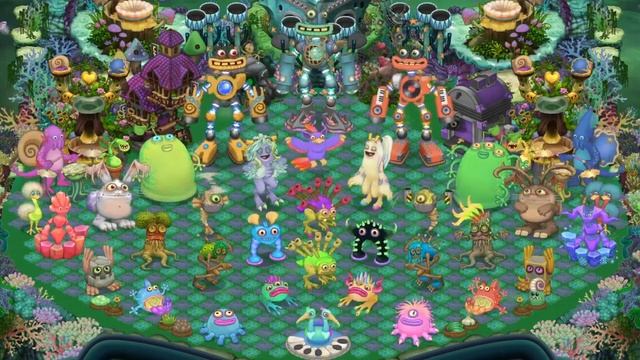 ПОЛНАЯ ПЕСНЯ ОСТРОВА ВОДЫ  mysingingmonsters rek