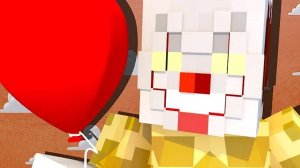 КЛОУН ОНО ЗАБИРАЕТ ИГРУШКИ! НОЧЬ В ИСТОРИИ ИГРУШЕК МАЙНКРАФТ [перезалив]