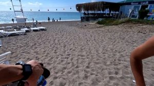 Lake&River Side Turkey#7 Пляж отеля Megasaray, отель Bieno Venus Hotel - перенеслись в прошлое