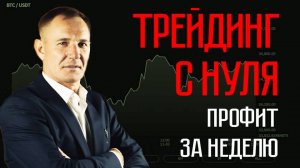 Трейдинг с самого нуля. Разбор сделок за неделю. Профит за неделю 09.12 - 13.12.24