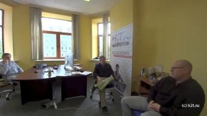 2015.06.05 Илья Коровин в гостях в офисе H2T (часть 1)