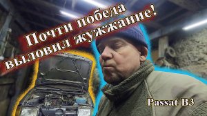 Почти победа выловил жужжание! Passat B3