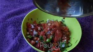 Salsa dip // Pico de gallo // tomato salsa