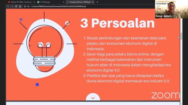 Webinar PP PMKRI : Transformasi Digital untu Penguatan Ekonomi Nasional смотреть онлайн