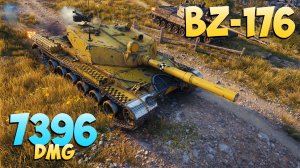 BZ-176 - 4 Фрагов 7.3K Урона - Мастерский! - Мир Танков