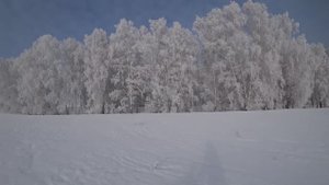 На снегоходе, урочище Красково