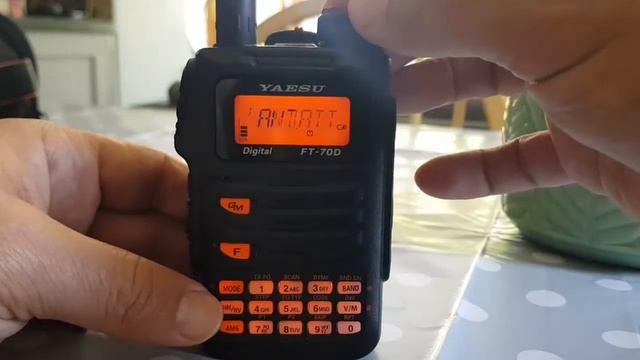 Yaesu FT70D- Auto Power off settings смотреть онлайн