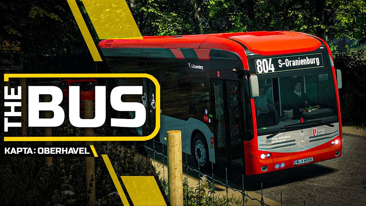 THE BUS - РЕЙСЫ ПО КАРТЕ : OBERHAVEL. РЕАЛИСТИЧНЫЙ АВТОБУСНЫЙ СИМУЛЯТОР НА РУЛЕ THRUSTMASTER TMX PRO