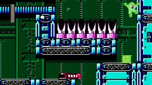 RoEvski  - Rockman 4 Burst Chaser X Air Sliding (NES, Mega Man 4 hack)