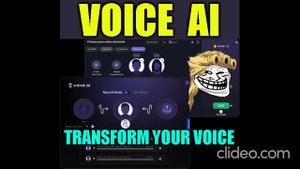 Voice AI -Transform Your Recordings with Famous Voices