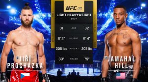 Иржи Прохазка против Джамала Хилла - UFC 5