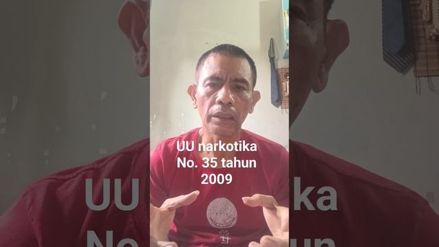 UU No. 35 tahun 2009 tentang Narkotika смотреть онлайн