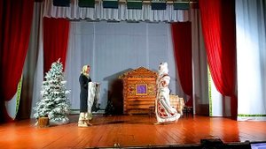 "Морозко" - спектакль. Театральная группа "Радуга "