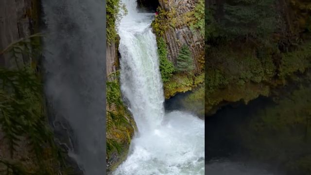 Водопад Токети водопад, расположенный в Орегоне, США