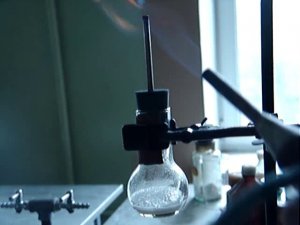 Получение и горение угарного газа / Synthesis and burning of carbon monoxide