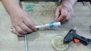 катушка для ленты из ПВХ бутылок