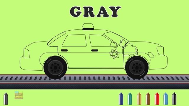 Police Car | Formation And Uses | Cartoons For Babies by Kids Channel смотреть онлайн