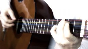 Silent Night - Christmas carol | Easy guitar cover