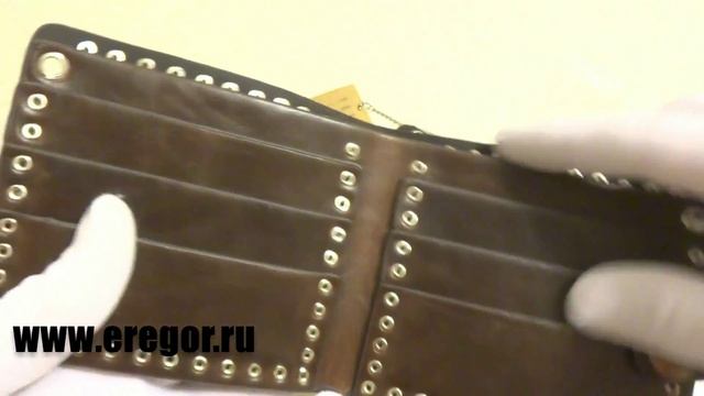 Кошелек кожаный "Крест" от вьетнамских мастеров Horizon 1 P0019P