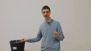 Ведро строительное РВ Пласт при использовании с сухими смесями