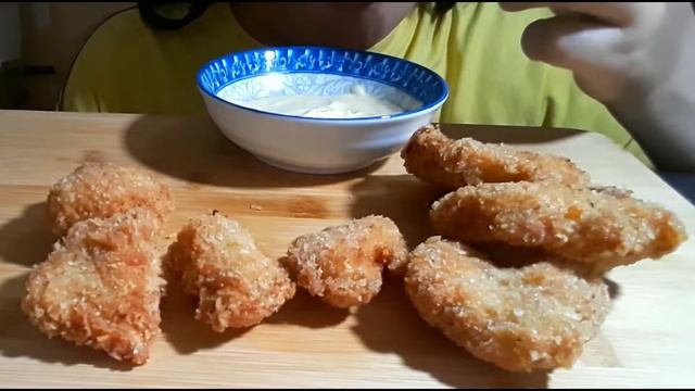 ASMR CHICKEN NUGGETS ( Homemade ) | NO TALKING смотреть онлайн