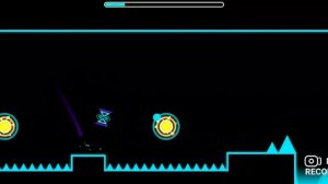 Geometry Dash Subzero прохождение 2 уровня с тремя монетами