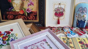 ВЫШИВАЛЬНЫЕ ИТОГИ 2023 ❤️  Вышивка крестиком