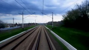 Краматорск - Дружковка в кабине машиниста | Донецкая железная дорога | DONETSK RAILWAY cabview