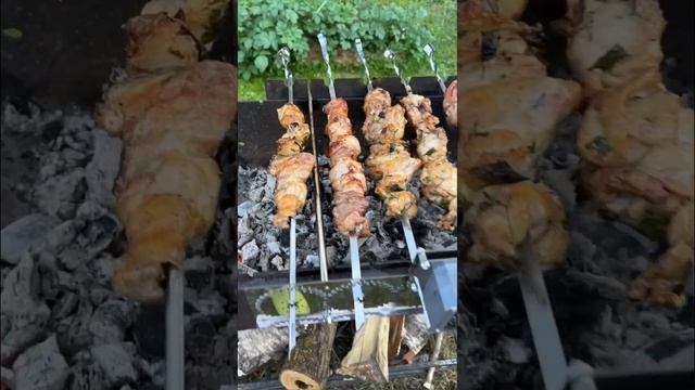 Шампура самокруты! Обзор нового гаджета для дачи.