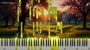 Lana Belyaeva - Handel/Halvorsen- Passacaglia/Piano Tutorial/Relaxing piano