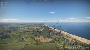 War Thunder [1.71] ➤ Мой лучший бой на реактивах! # 2 ≡ Me.262A-1/U4 Pulkzerstorer  ✓