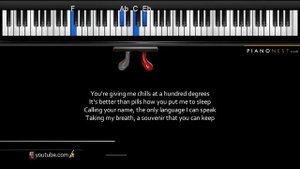 Selena Gomez - Souvenir - Piano Karaoke Instrumental Cover with Lyrics