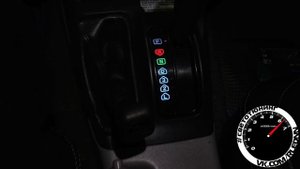 Пересвет салона Mitsubishi Pajero Sport 1 в белый + Ice Blue
