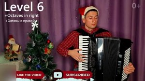 Новичок или Профессионал? Смотри и узнаешь! 10 уровней Jingle Bells. Новогодние песни.