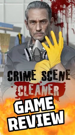 CRIME SCENE CLEANER, GAME REVIEW #crimescenecleaner #gamereview #cleaning