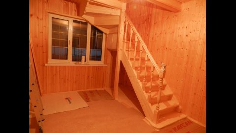 Винтовая лестница, изготовление и установка.