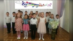 МОУ СОШ № 20 ДО № 2 старше-подготовительная группа исполняет песню "Когда мои друзья со мной"