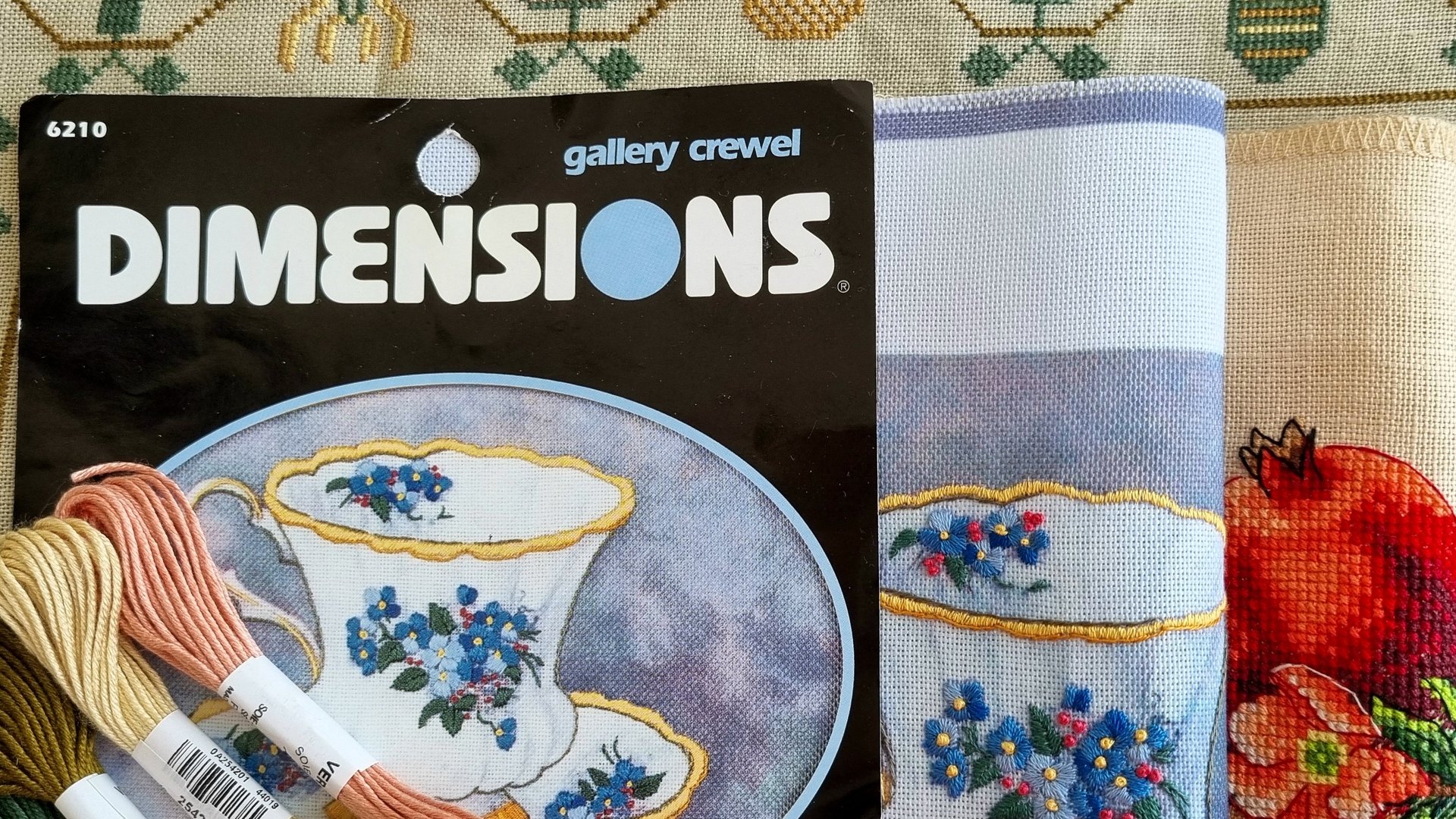 ВЫШИВКА 18-26 МАРТА Старт и финиш, процессы, покупки с 123 stitch смотреть онлайн