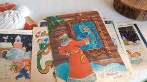 Советские новогодние открытки