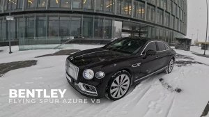 BENTLEY Flying Spur Azure V8 2024 POV Test Drive