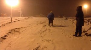 Горнолыжный склон "Хоперский снег". Запуск бугеля БКДМ3