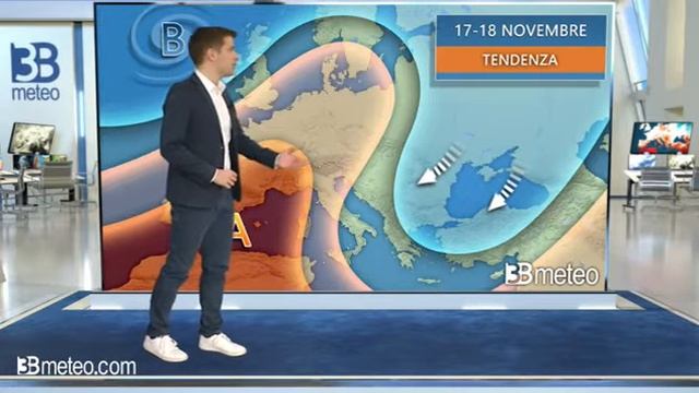 Tendenza meteo per i giorni 17-18 novembre смотреть онлайн
