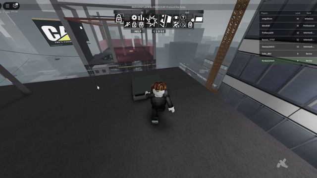 Roblox паркур