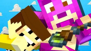 РОЗОВЫЙ МЕДВЕДЬ ЗАКОЛДОВАЛ ИГРУШКУ! ИСТОРИЯ ИГРУШЕК В МАЙНКРАФТ [перезалив]